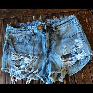 Hi-rise Festival Jean Shorts